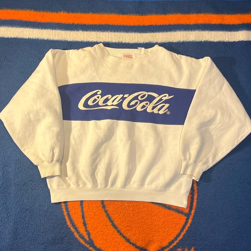 VINTAGE 80s COCA COLA SWEATSHIRT